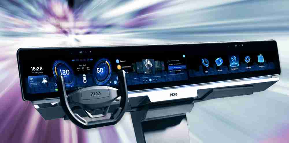 彩霸王开拓前瞻显示技术创新应用，，，，结合优异整合设计能力，，，，开发智能车载FIDM Plus一体化显示方案，，让驾驶操作与车内娱乐体验再进化