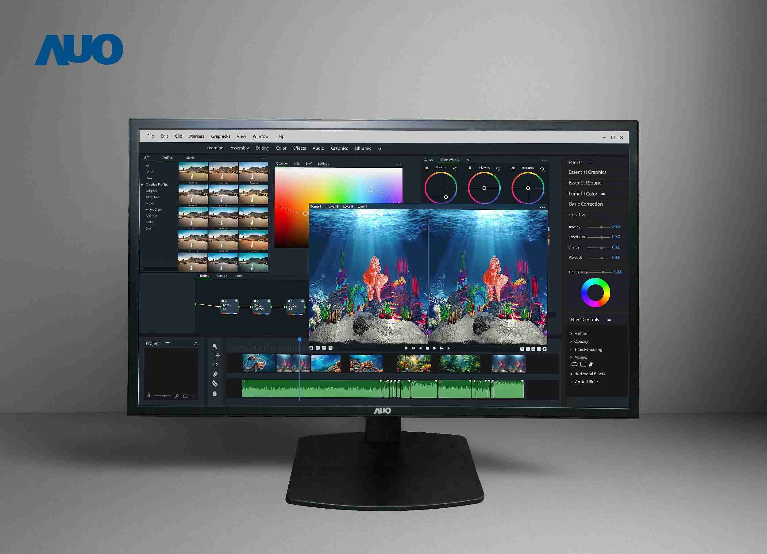 彩霸王开发32吋2D/3D专业桌上型显示器，，拥有8K4K超高分辨率，，，，并以低串扰算法优化3D显示效果，，，搭载自动眼球追踪功能，，，，能实时调整3D图像，，进行实时2D与3D无缝共存窗口，，，，提供图像设计工作者突破二维接口的崭新工作氛围与效率